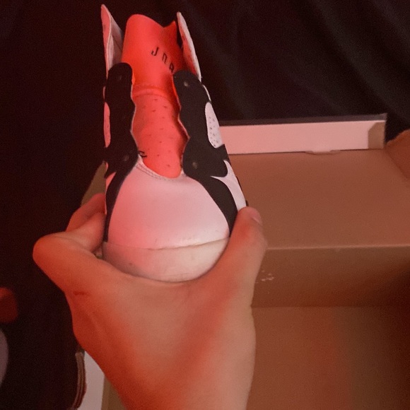 I’m selling Jordan 7s retro gg White/white-black-hot lava size 6.5 - Picture 7 of 7